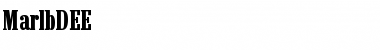 Download MarlbDEE Font Download MarlbDEE Font