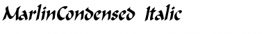 Download MarlinCondensed Font Download MarlinCondensed Font