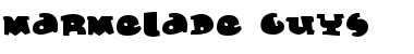Download Marmelade Guys Font Download Marmelade Guys Font