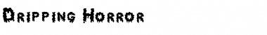 Download Dripping Horror Font Download Dripping Horror Font