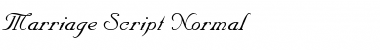 Download Marriage Script Font Download Marriage Script Font