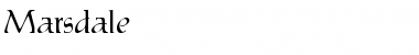 Download Marsdale Font Download Marsdale Font