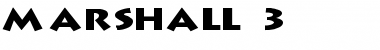 Download Marshall 3 Font Download Marshall 3 Font
