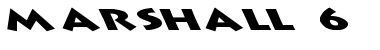 Download Marshall 6 Font Download Marshall 6 Font