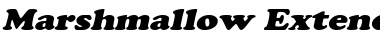 Download MarshmallowExtended Font Download MarshmallowExtended Font