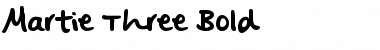 Download Martie Three Font Download Martie Three Font