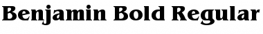Download Benjamin-Bold Font Download Benjamin-Bold Font