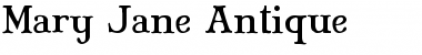 Download Mary Jane Antique Font Download Mary Jane Antique Font
