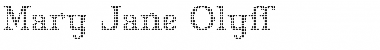 Download Mary Jane Olyff Font Download Mary Jane Olyff Font