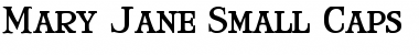 Download Mary Jane Small Caps Font Download Mary Jane Small Caps Font