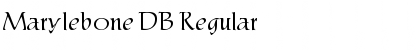 Download Marylebone DB Font Download Marylebone DB Font