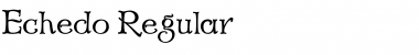 Download Echedo Font Download Echedo Font