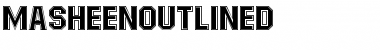 Download MasheenOutlined Font Download MasheenOutlined Font