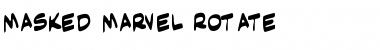 Download Masked Marvel Rotate Font Download Masked Marvel Rotate Font