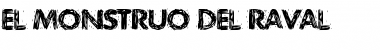 Download El Monstruo del Raval Font Download El Monstruo del Raval Font