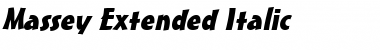 Download Massey Extended Font Download Massey Extended Font