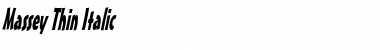 Download Massey Thin Font Download Massey Thin Font