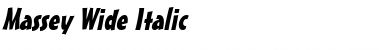Download Massey Wide Font Download Massey Wide Font