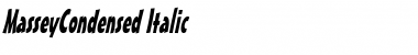 Download MasseyCondensed Font Download MasseyCondensed Font