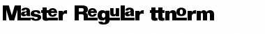 Download Master Font Download Master Font