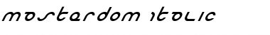 Download Masterdom Italic Font Download Masterdom Italic Font