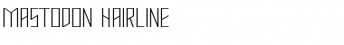 Download Mastodon Hairline Font Download Mastodon Hairline Font