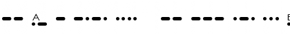 Download Match Morse (Shareware) Font Download Match Morse (Shareware) Font