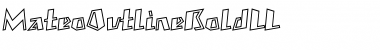 Download MateoOutlineBoldLL Font Download MateoOutlineBoldLL Font