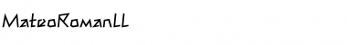 Download MateoRomanLL Font Download MateoRomanLL Font