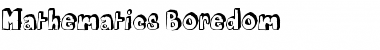 Download Mathematics Boredom Font Download Mathematics Boredom Font