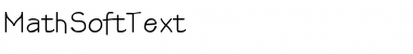 Download MathSoftText Font Download MathSoftText Font