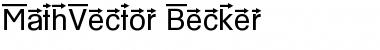 Download MathVector Becker Font Download MathVector Becker Font