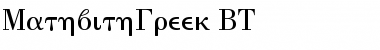 Download MathWithGreek BT Font Download MathWithGreek BT Font