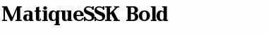 Download MatiqueSSK Font Download MatiqueSSK Font