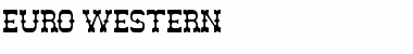 Download Euro Western Font Download Euro Western Font