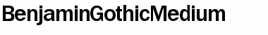 Download BenjaminGothicMedium Font Download BenjaminGothicMedium Font