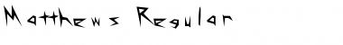 Download Matthews Font Download Matthews Font