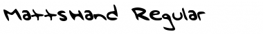 Download MattsHand Font Download MattsHand Font