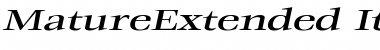 Download MatureExtended Font Download MatureExtended Font