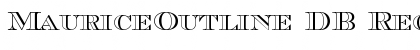 Download MauriceOutline DB Font Download MauriceOutline DB Font