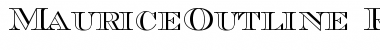 Download MauriceOutline Font Download MauriceOutline Font