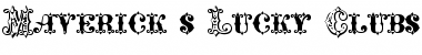 Download Maverick's Lucky Clubs Font Download Maverick's Lucky Clubs Font