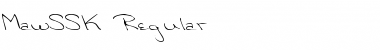 Download MawSSK Font Download MawSSK Font