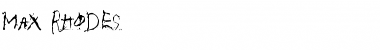 Download Max Rhodes Font Download Max Rhodes Font