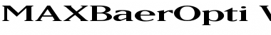 Download MAXBaerOpti Font Download MAXBaerOpti Font