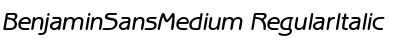 Download BenjaminSansMedium Font Download BenjaminSansMedium Font