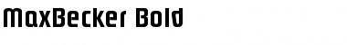 Download MaxBecker Font Download MaxBecker Font