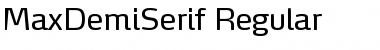 Download MaxDemiSerif-Regular Font Download MaxDemiSerif-Regular Font