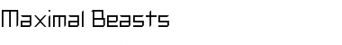 Download Maximal Beasts Font Download Maximal Beasts Font