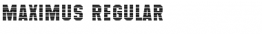 Download Maximus Font Download Maximus Font